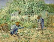 Vincent Van Gogh First Steps, after Millet china oil painting artist